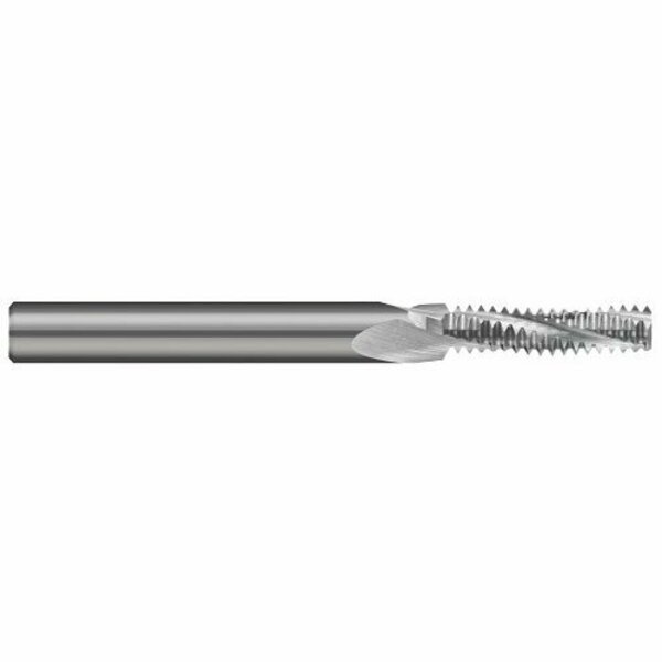 Harvey Tool 0.58 in. Cutter dia. x 1.8750 in. 1-7/8 Carbide Multi-Form 3/4-16 Thread Milling Cutter, 4 Flutes 987103